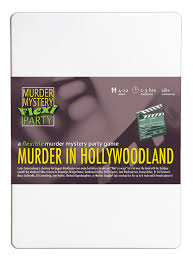 Host your own party today! Murder In Hollywoodland 19 99 Delivered