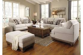 Harleson Wheat Living Room Set From Ashley Coleman Furniture Livingroom Layout French Country Living Room Living Room Collections
