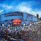 Wrigley Night Game Canvas Painting