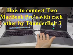 A dialogue box will appear.enter the second computer's password to connect to the second computer. How To Connect Two Macbook Pro S With Each Other By Thunderbolt 3 Youtube