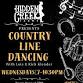 Line Dancing — Hidden Creek Farms event image