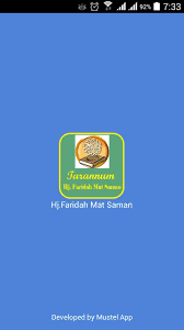 Download lagu hajjah faridah dan streaming kumpulan lagu hajjah faridah mp3 terbaru gratis dan mudah dinikmati, video klip hajjah faridah mp4, lirik detail hajjah faridah mp3 dapat kamu nikmati dengan cara klik tombol download mp3 di bawah, dan untuk link download lagu hajjah faridah ada. Pn Hjh Faridah Mat Saman For Android Apk Download