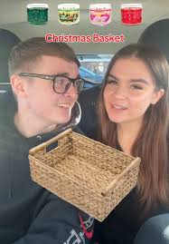 Can He GUESS My DREAM CHRISTMAS Basket😳🎄🍬?! #coupleschallenge #challenge  #game #vs #guess #guessinggame #candy #jellycat #christmas #burrbasket  #gift #couplegoals #trendiing #viral #fyp