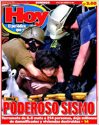 Geological survey informó a través de su. Newspaper Hoy Nicaragua Newspapers In Nicaragua Sunday S Edition February 28 Of 2010 Kiosko Net