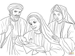 Boaz Naomi Ruth And Baby Obed Coloring Page Free Printable Bible Coloring Pages Bible Coloring Ruth And Naomi