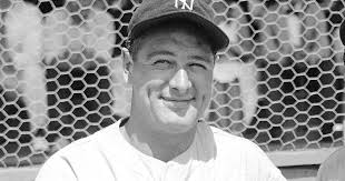 Lou Gerhig bust raising ALS awareness at Sarpy Co. office