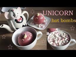 Yummy World Unicorn Strawberry Hot Chocolate Bombs For Kids Hot Bombs With Ruby Chocolate Youtu Hot Chocolate Gifts Christmas Hot Chocolate Chocolate Bomb