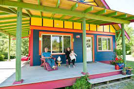 However, to really nail this trend, opt for a warm, creamy white. 18 Home Exteriors Gone Wild With Color