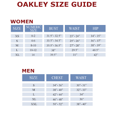 Oakley Size Guide One More Soul
