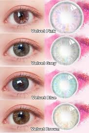 New Sweet Candy Collection Velvet Series Colored Contacts Is