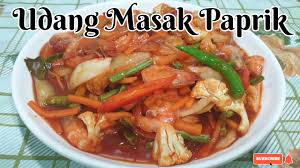 Siang, udang hidup yang aku beli di pasar tadi, udah berubah jadi menu udang woku karena udangnya tadi masih hidup, jadi nggak aku kupas. Resepi Udang Masak Paprik Ala Thai Youtube