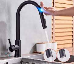 Utility sink faucet sprayer attachment. Mclemore Auction Company Auction High Quality Appliances Fixtures Plumbing And Hardware Thermador Sub Zero Rinnai Kohler And More Item Touch Kitchen Faucet Owofan Touch On Kitchen Sink Faucet With Pull Out