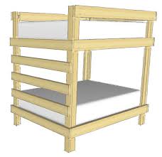 31 Diy Bunk Bed Plans Ideas That Will Save A Lot Of Bedroom Space