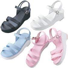 厚底ナースサンダル 2バンド ナース通販ならアンファミエ 靴 ブーツ 靴 ヒール