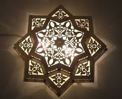 Tighten the screws with a screwdriver as needed to ensure the light fixture is secure and flush against the ceiling. Moroccan Flush Mount Star Ceiling Light Fixture Lamp Aydinlatma Elemanlari Avizeler Isiklandirma
