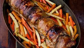 Add pork chops and toss to coat. Apple And Chestnut Stuffed Pork Loin With Cider Sauce The Splendid Table