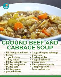 Ground Beef and Cabbage Soup - DIY Joy