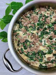 Ground Beef With Spinach And Cream The Genetic Chef Recipe Ground Beef Recipes Healthy Beef Spinach Recipe Ground Beef Pasta