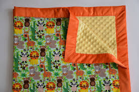 Animal Satin Trim Baby Blanket Baby Shower Gift Satin Edge Etsy Baby Blanket Animals Safari Baby Gifts Baby Shower Gifts