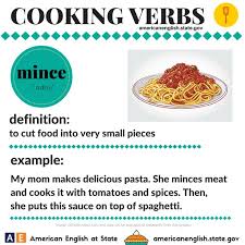 Channeling your inner professional chef is certainly a lot easier when you have the best cookware, especially when you choose a set that perfectly suits your cooking style and kitchen appliances. Cooking Verbs Mince Learn English English Vocabulary Words Learn English Words