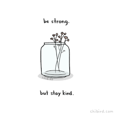 kindness is so underrated i feel like we emphasize the importance of being smart working hard or being strong but mini drawings cute easy drawings chibird