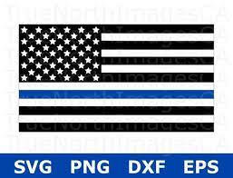 Thin Blue Line Flag Svg Thin Blue Line Svg Police Svg Police Flag Svg Police Support Svg Svg Files For Thin Blue Line Flag Blue Line Flag Police Flag