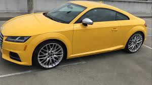 Image result for Vegas Yellow 2018 TTRS