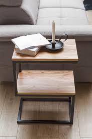 Sheesham Wood Iron S Shape Bedside End Tables Night Stand Side Stool Furnishiaa