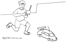 Contoh gambar mewarnai anak mencuci tangan. Gambar Mewarnai Anak Bermain Mobil Remote Control Projects To Try