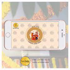 Indian Wedding Invitation Video Maker Online Happy Invites Wedding Invitation Video Hindu Wedding Cards Traditional Indian Wedding Invitations