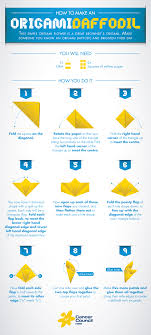 Origami Daffodil Instructions Daffodil Day Daffodils Easy Origami Flower