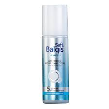 • cleanses deep into the pores of the skin • removes excess dirt and leftover makeup from skin • maintains skin's moisture after use • suitable for all skin types. Safi Balqis Oxywhite Whitening Hydrating Lotion Reviews Home Tester Club