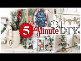 5 Minute Christmas Home Decor Dollar Tree Diy 5 Minute Crafts Youtube Dollar Tree Christmas Decor Christmas Decorations Rustic Diy Dollar Tree Diy