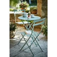 Buy Argos Home Eve Folding 2 Seater Metal Bistro Set Sage Patio Sets Bistro Table Outdoor Patio Table Set Bistro Set