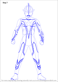 10 mewarnai gambar ultraman cosmic art painting for kids. Step By Step How To Draw Ultraman Mebius Drawingtutorials101 Com