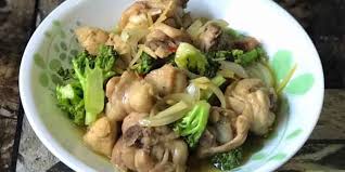Ayam goreng halia yang sedap. Ayam Masak Halia