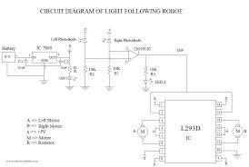 It may look a bit complex but will simplify as you read this page. Light Following Robot Without Microcontroller Robotics Bible Projects News Videos Books Events And More