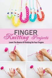 Maybe you would like to learn more about one of these? Finger Knitting Projects Learn The Basics Of Knitting On Four Fingers Gift Ideas For Holiday Brown Mr Joyel 9798565696271 Amazon Com Books