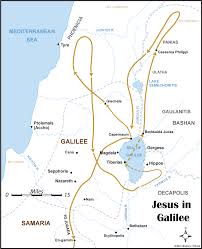 Sea of galilee jesus map. Jesus Ministers In Galilee Bible History Online