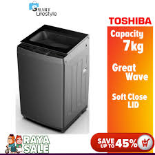 Washing machine with dryer, child lock, self clean, digital display, fully automatic. Toshiba Washing Machine Prices And Promotions Jun 2021 Shopee Malaysia
