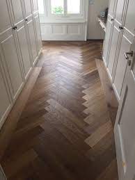 Eiche Fischgratparkett Wood Floor Design House Flooring Living Room Decor Modern