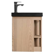 Lavabo jacob delafon lave mains sur meuble escale de jacob. Meuble Lave Mains Flynn L 40 X H 48 X P 22 5 Cm Chene Naturel Flynn Leroy Merlin