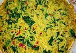 A type of food most africans eat when their mum has not cooked any food or there is none at home. Wainar Indomie Wainar Indomie Indomie Noodles With Kpomo Recipe By