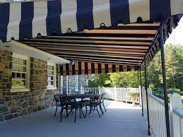 While they are less flexible, fixed awnings provide greater energy savings to homes due to their consistent usage and durability. Stationary Canopies Kreider S Canvas Service Inc