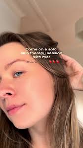 time for therapy 🍫👸🥛🤎 taking a moment to myself. @medicube Deep Ra...