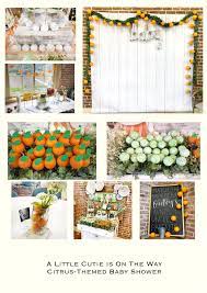 See more ideas about baby shower, orange baby shower, baby shower themes. A Little Cutie Is On The Way Orange Baby Shower Baby Shower Themes Baby Shower Fall
