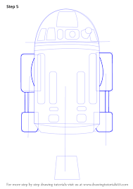 We're so excited for star wars. Learn How To Draw R2 D2 From Star Wars Star Wars Step By Step Drawing Tutorials