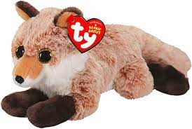 Ty 50052 Fredrick Fox Beanie Babies Fuchs Plüschtier, Mehrfarbig:  Amazon.de: Spielzeug