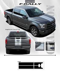 2015 Up Ford F 150 Graphics F Rally Custom Vinyl Accents Stripes Kit 3m Ford F150 Stripe Kit Vinyl Graphics