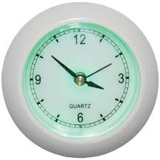 Walmart Meridian Led Analog Clock Night Light Clock Night Light Green Led